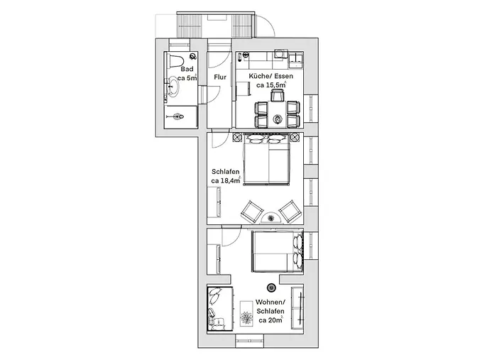 Διαμέρισμα Weisser Hirsch Residenz Mit Heideblick *